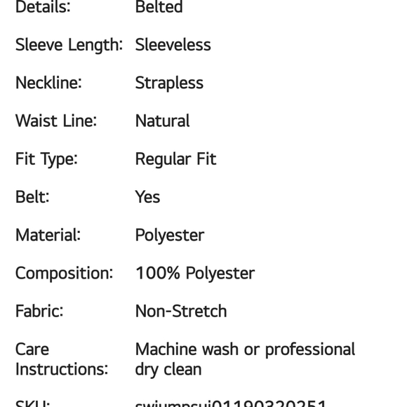 Stripped Shorts Romper W/Belt - Picture 5 of 5